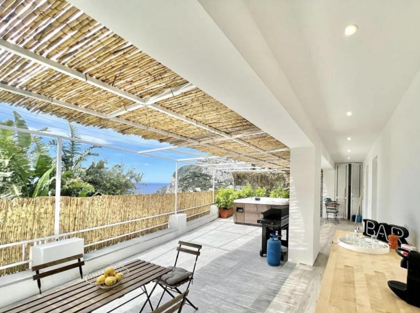 Casa Nannina - Seaview Terrace With Jacuzzi In Capri Leilighet Rom bilde