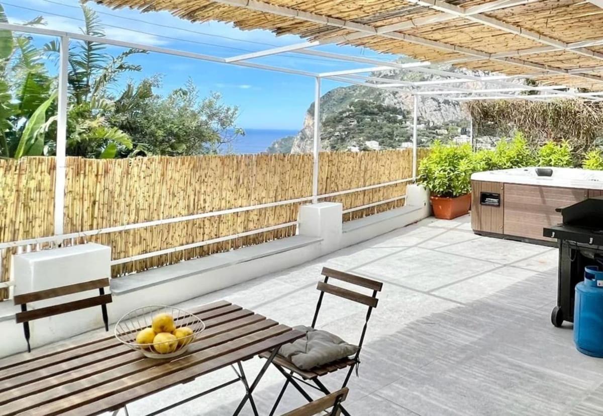 Casa Nannina - Seaview Terrace With Jacuzzi In Capri Leilighet Rom bilde